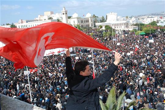 Le printemps arabe et le modèle tunisien